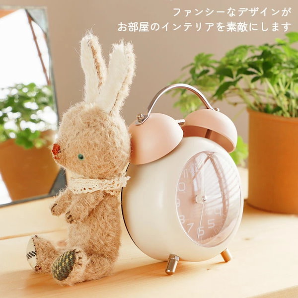 Qoo10] 目覚まし時計 おしゃれ 通販 置き時計