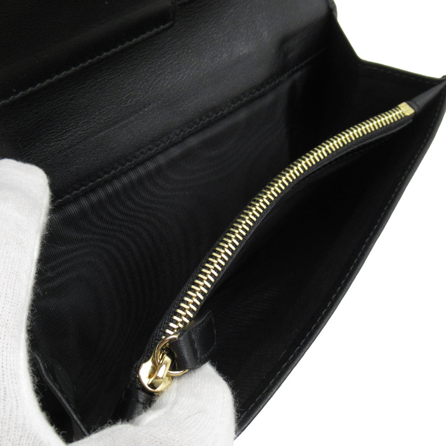 サルヴァトーレフェラガモ Salvatore Ferragamo 二つ折り長財布 ヴァラリボン レザー ブラック レディース t19217a mdprevattcaulkingandwaterproofing.com