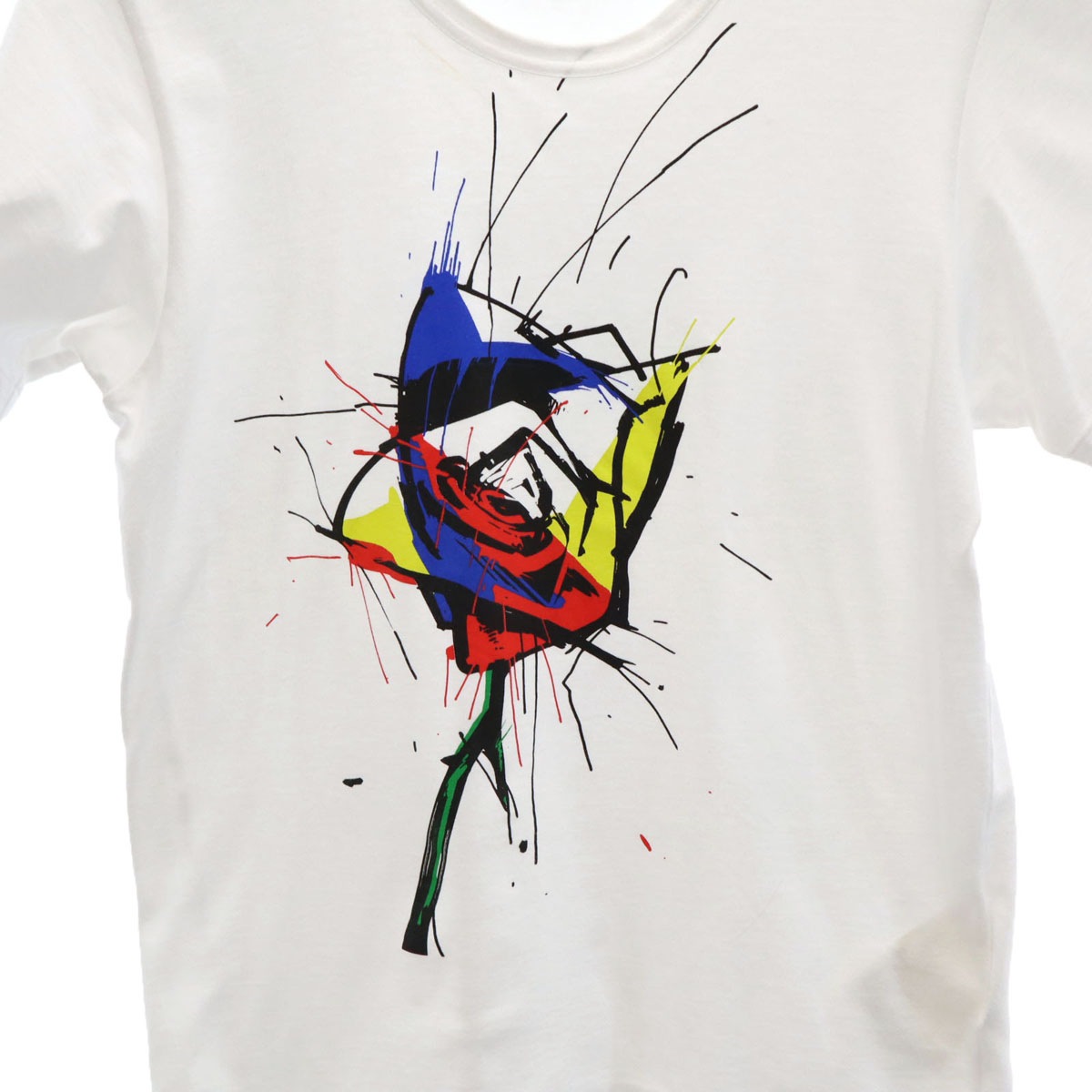 2015年製 日本製 半袖 Tシャツ S ホワイト メンズ 古着 2015年製 日本製 半袖 Tシャツ S ホワイト メンズ 古着