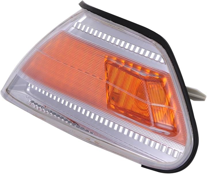 トヨタ 用 フロント コーナーレンズ 左右セット ウインカー ターンシグナル ライト コーナーランプ JZX100 GX100 マーク2 社外品 カスタム パーツ(オレンジレンズ)