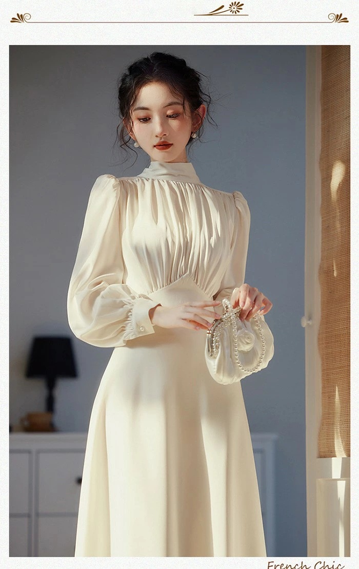 ドレス ロングドレス 袖あり 演奏会 ワンピース ピアノ発表会 ロング丈 結婚式 パーティードレス 高級感 上品 二次会 20代 30代 きれいめ 可愛い ベージュ dd026lclcm4 ドレス ロングドレス 袖あり 演奏会 ワンピース ピアノ発表会 ロング丈 結婚式 パーティードレス 高級感 上品 二次会 20代 30代 きれいめ 可愛い ベージュ dd026lclcm4