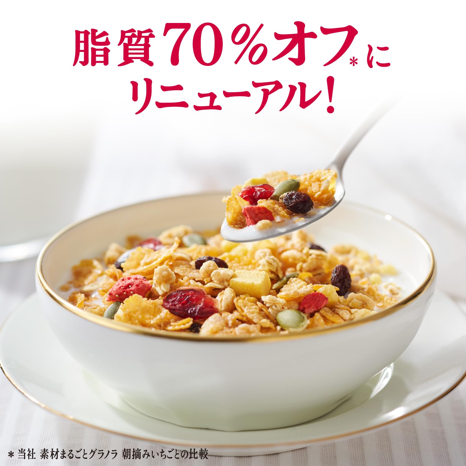 ケロッグ 素材まるごとグラノラ 脂質70%オフ 400g ×6袋
