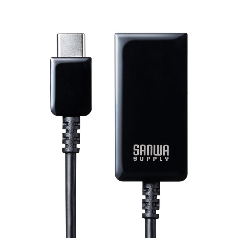 （まとめ買い）USB Type-C-HDMI変換アダプタ 4K/60Hz/HDR対応 AD-ALCHDR02 [x3]