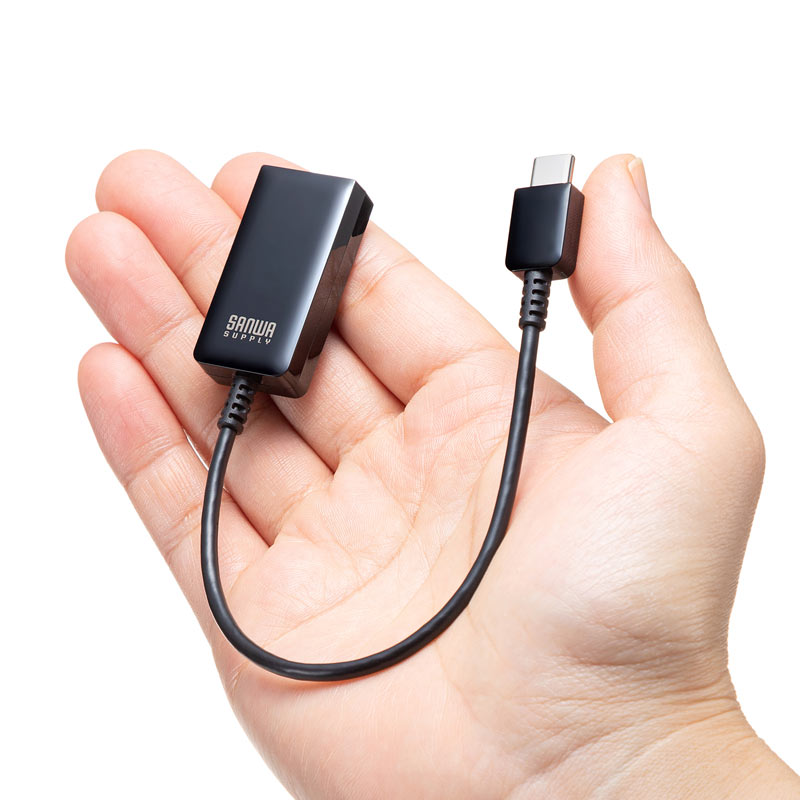 （まとめ買い）USB Type-C-HDMI変換アダプタ 4K/60Hz/HDR対応 AD-ALCHDR02 [x3]