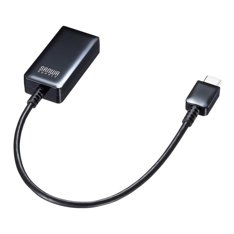 （まとめ買い）USB Type-C-HDMI変換アダプタ 4K/60Hz/HDR対応 AD-ALCHDR02 [x3]
