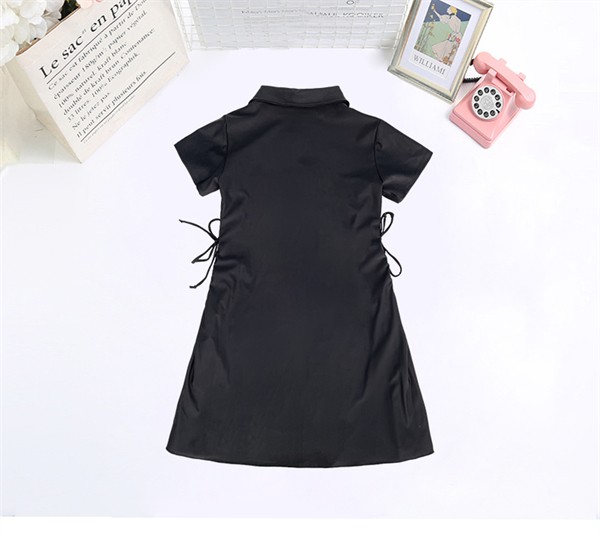 水着 無地 ワンピース水着 ブラック 大きいサイズ 服みたいな 半袖 水泳 中学生 高校生 大学生 夏 小胸 ぽっちゃり 韓国風 体型カバー 露出控え 可愛い おしゃれ ショートパンツ ノンワイヤー