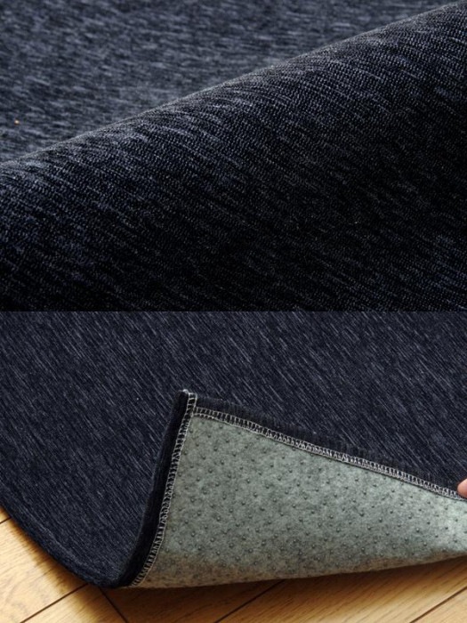 シェニール織カーペット 『モデルノ』 ブルー 約200×250cm 4599139 シェニール織カーペット 『モデルノ』 ブルー 約200×250cm 4599139