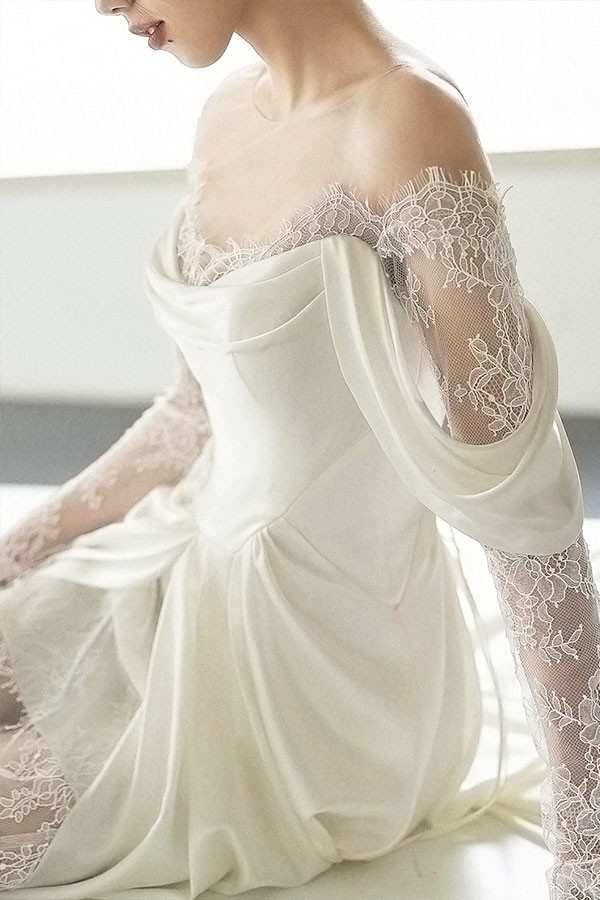 【大人気】ウエストが美しく流れる白ウェディングドレス　結婚式　前撮り　プリンセス wd1794.jpg