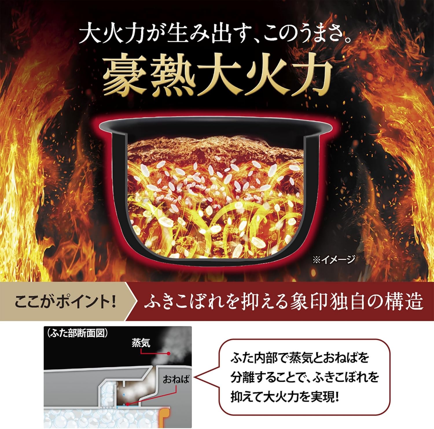 象印マホービン 炊飯器 5.5合 極め炊き 豪熱大火力 圧力IHタイプ 日本製 お手入れ点数2点 ブラック NW-JZ10-BA 象印マホービン 炊飯器 5.5合 極め炊き 豪熱大火力 圧力IHタイプ 日本製 お手入れ点数2点 ブラック NW-JZ10-BA