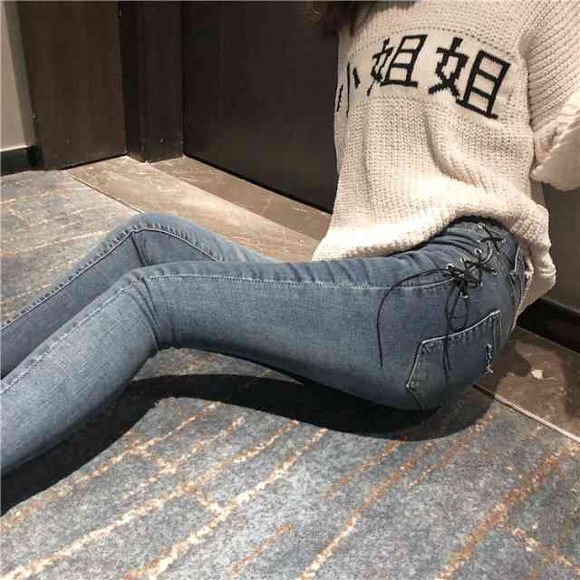 【即納】パンツ レディース ガウチョパンツ ボトムス ズボン 大きいサイズ ゴム紐 楽ちん レディース スキニーパンツ デニムパンツ ジーンズ 切りっぱなし カットオフ アンクル丈 レースアップ リ 【即納】パンツ レディース ガウチョパンツ ボトムス ズボン 大きいサイズ ゴム紐 楽ちん レディース スキニーパンツ デニムパンツ ジーンズ 切りっぱなし カットオフ アンクル丈 レースアップ リ