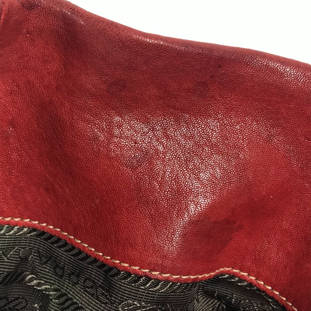 ショルダーバッグ ロゴ カバン 肩掛け ロープ キャンバス トートバッグ ホーボーバッグ レザー/キャンバス レッド