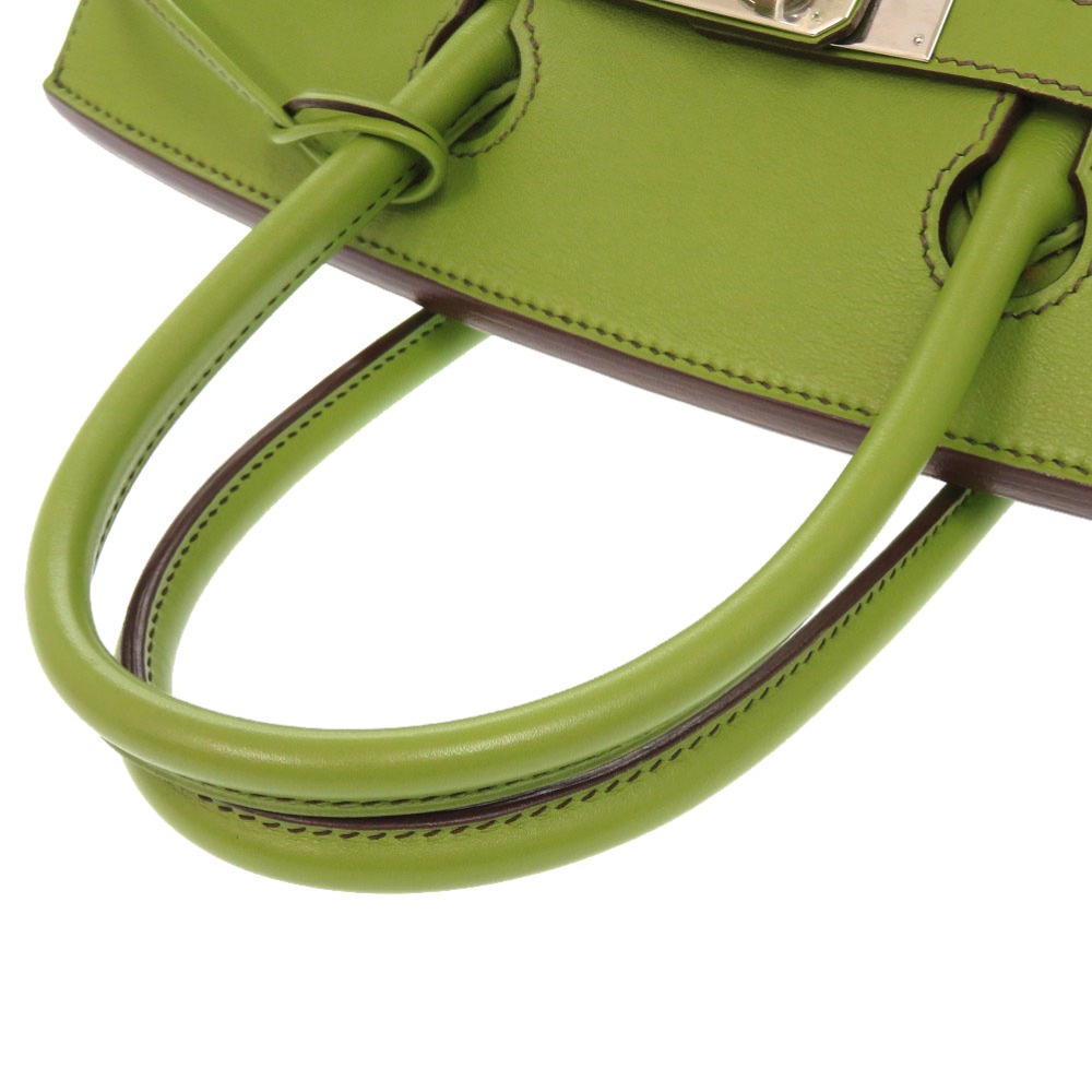 美品 バーキン30 ハンドバッグ ヴォースイフト アニスグリーン K刻印 1582【中古】 レディース 美品 バーキン30 ハンドバッグ ヴォースイフト アニスグリーン K刻印 1582【中古】 レディース