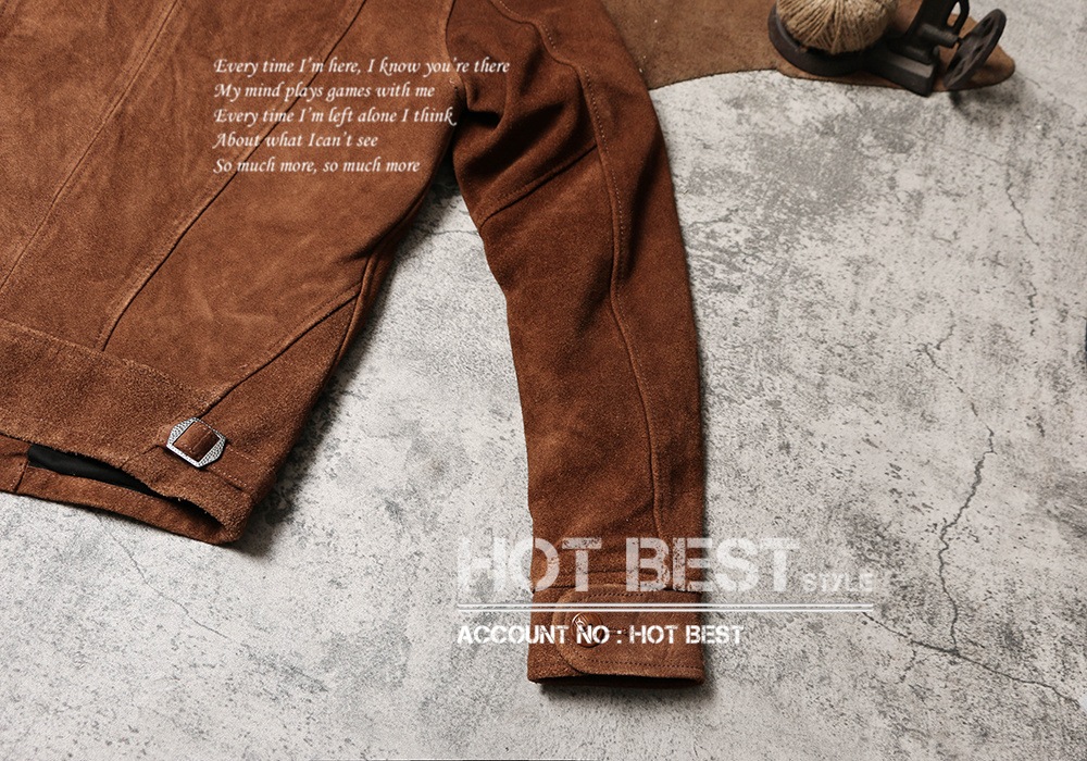 1.0mm カウスエード 復刻40s アビエイタースタイル レザージャケット ギフト メンズ 革ジャン 牛革 1.0mm カウスエード 復刻40s アビエイタースタイル レザージャケット ギフト メンズ 革ジャン 牛革