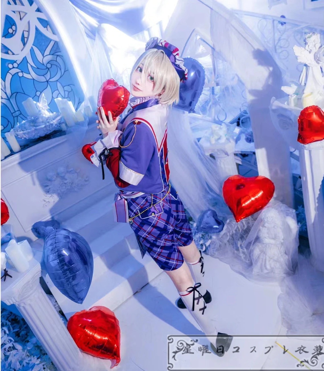 あんさんぶるスターズ 虹色開花ポートレート フィーチャースカウト 藍良編 白鳥藍良 コスプレ衣装 コスチューム ハロウィン 変装 仮装