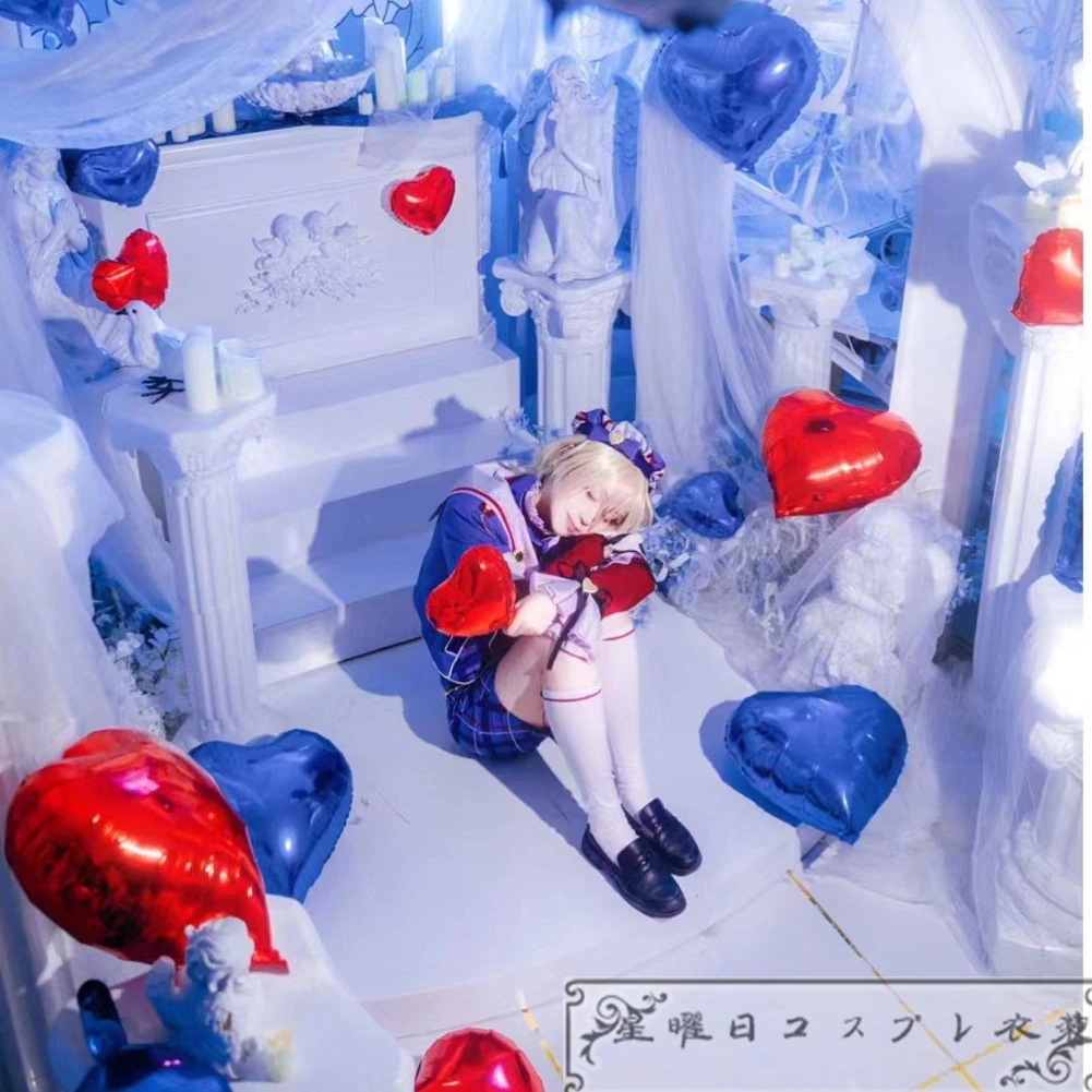 あんさんぶるスターズ 虹色開花ポートレート フィーチャースカウト 藍良編 白鳥藍良 コスプレ衣装 コスチューム ハロウィン 変装 仮装