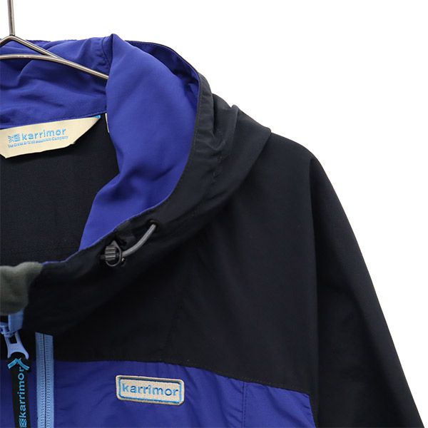 切替 ナイロンジャケット M ブルー レディース 切替 ナイロンジャケット M ブルー レディース