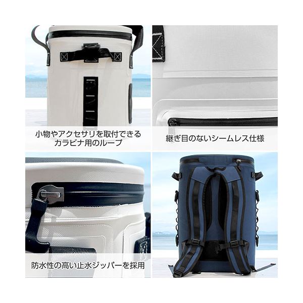 ジェイエスピー HANT ソフトクーラーボックス30 ネイビー HASC30-NV