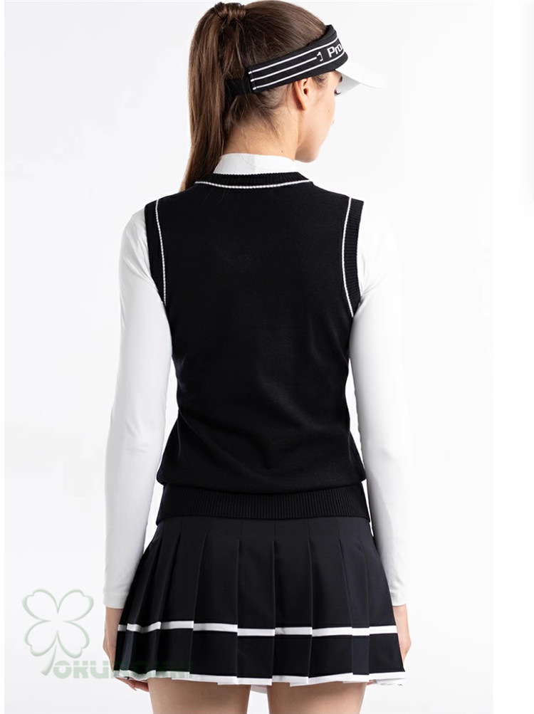 ゴルフ GOLF ウールセーター 秋 冬 レディース ベスト ゴルフウェア ニットセーター 防寒 暖かい プレゼント ギフト2410nvster06 ゴルフ GOLF ウールセーター 秋 冬 レディース ベスト ゴルフウェア ニットセーター 防寒 暖かい プレゼント ギフト2410nvster06