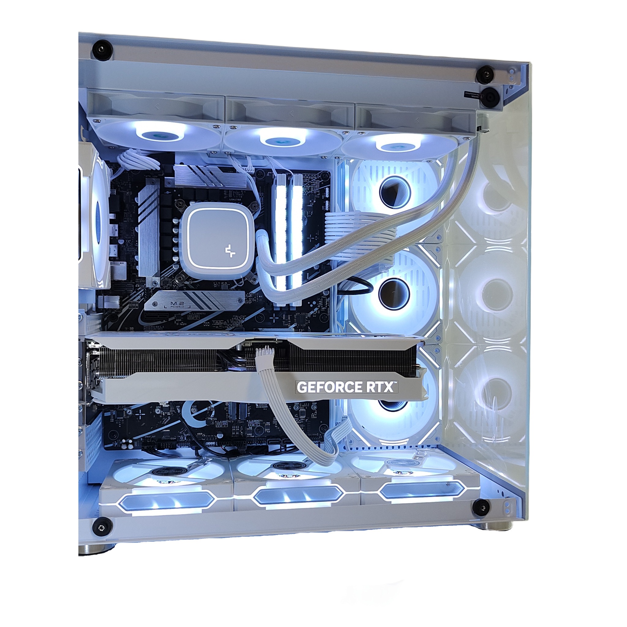 ガラス2面ATX ゲーミングPC／AMD Ryzen7 5700x／ゲーミングPC