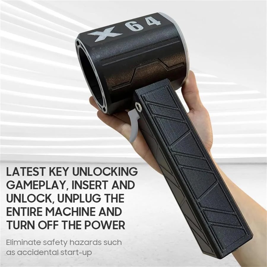 ブラシレスモーター送風機 瞬間推力1.4kg/s 風速800W 40m/s 暴力的なターボファン 11ブレードターボジェットファン 無段階車暴力ブロワー 8000mAh