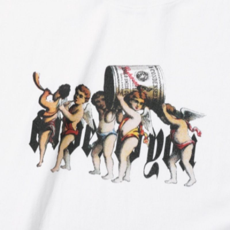 CPGN STUDIO デリバリーエンジェルバンバル T シャツホワイト CPGN STUDIO デリバリーエンジェルバンバル T シャツホワイト