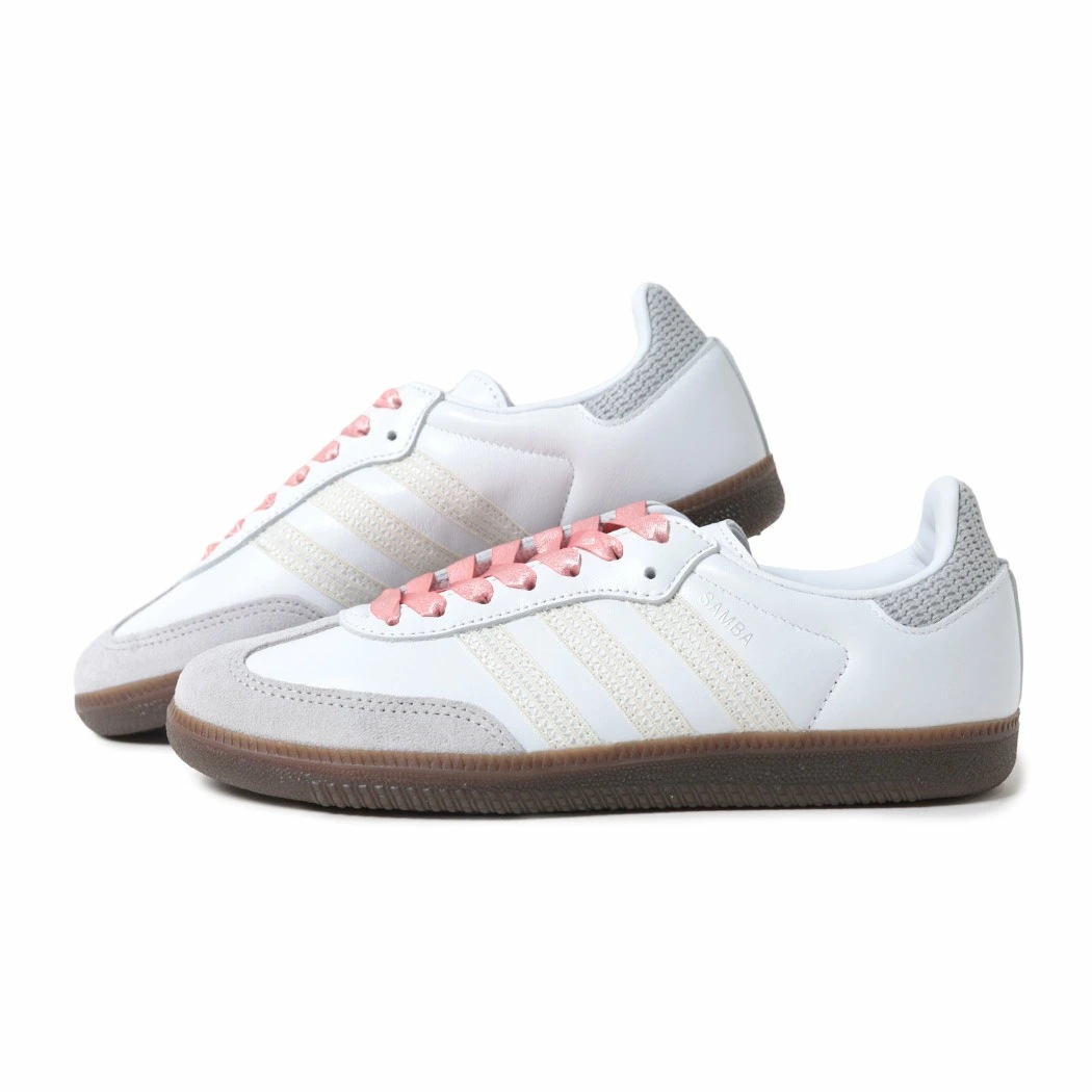 海外限定 adidas アディダス サンバ スニーカー SAMBA OG W WHITE PINK ( 日本未発売 白 ホワイト リボン レディース ウィメンズ JQ3506 ) 海外限定 adidas アディダス サンバ スニーカー SAMBA OG W WHITE PINK ( 日本未発売 白 ホワイト リボン レディース ウィメンズ JQ3506 )