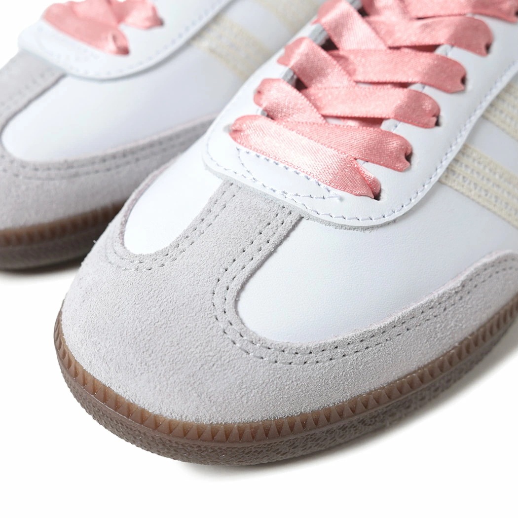 海外限定 adidas アディダス サンバ スニーカー SAMBA OG W WHITE PINK ( 日本未発売 白 ホワイト リボン レディース ウィメンズ JQ3506 ) 海外限定 adidas アディダス サンバ スニーカー SAMBA OG W WHITE PINK ( 日本未発売 白 ホワイト リボン レディース ウィメンズ JQ3506 )
