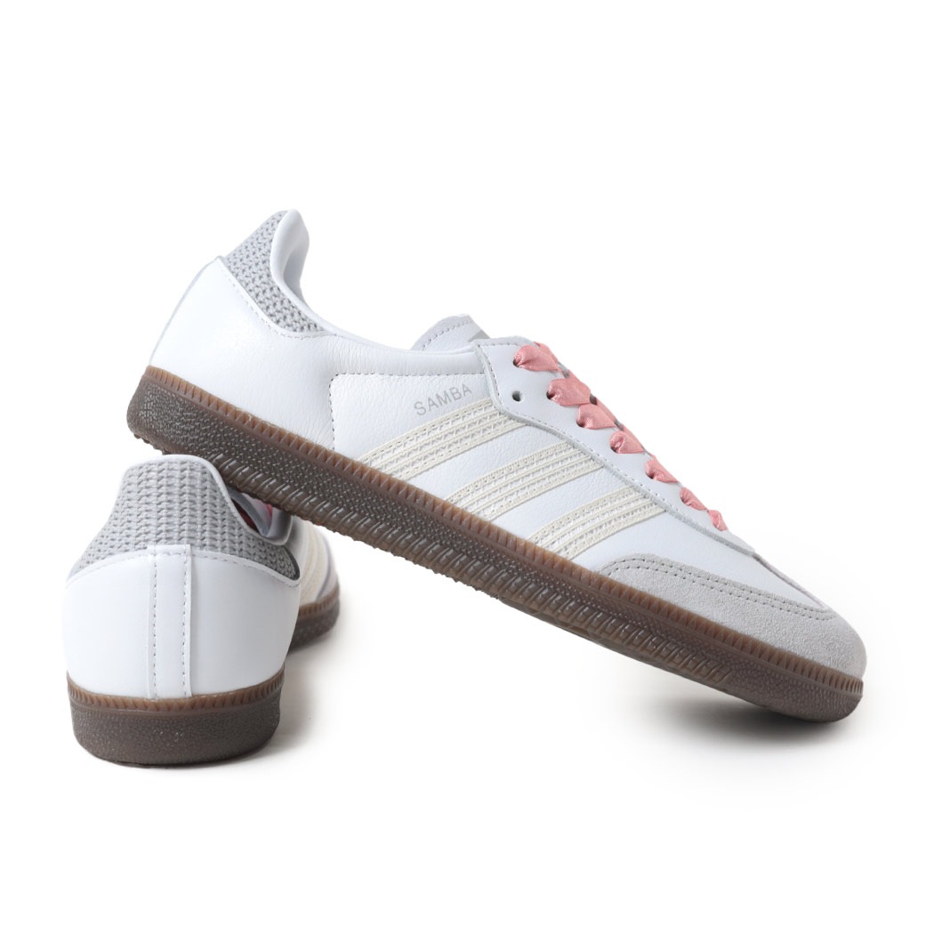 海外限定 adidas アディダス サンバ スニーカー SAMBA OG W WHITE PINK ( 日本未発売 白 ホワイト リボン レディース ウィメンズ JQ3506 ) 海外限定 adidas アディダス サンバ スニーカー SAMBA OG W WHITE PINK ( 日本未発売 白 ホワイト リボン レディース ウィメンズ JQ3506 )