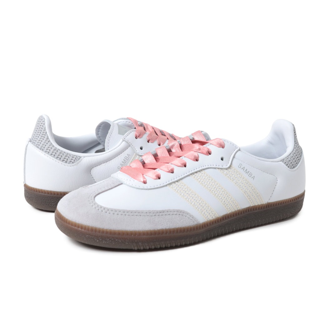海外限定 adidas アディダス サンバ スニーカー SAMBA OG W WHITE PINK ( 日本未発売 白 ホワイト リボン レディース ウィメンズ JQ3506 ) 海外限定 adidas アディダス サンバ スニーカー SAMBA OG W WHITE PINK ( 日本未発売 白 ホワイト リボン レディース ウィメンズ JQ3506 )