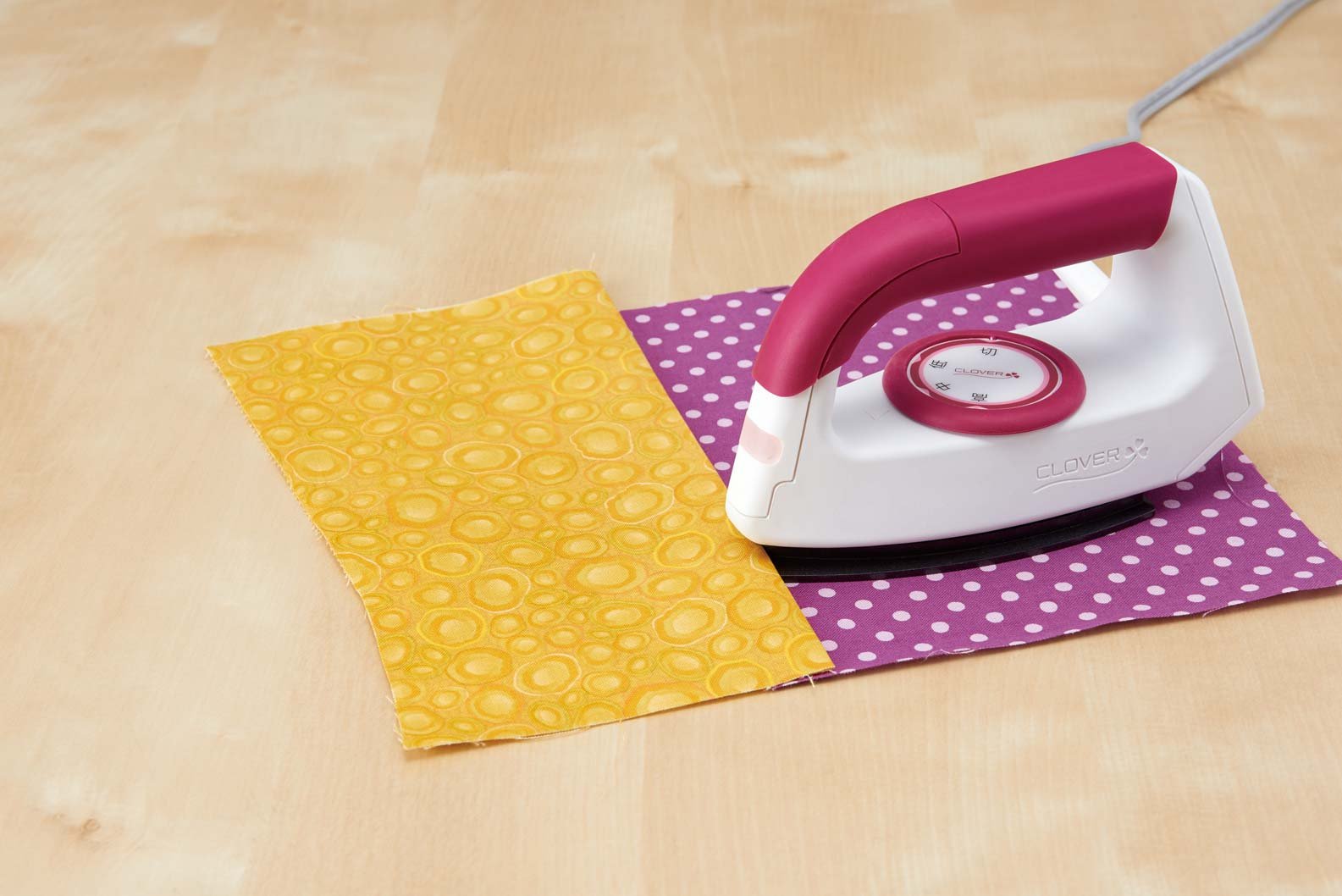 Clover パッチワーク アイロン 57-904 温度調節 白 Clover パッチワーク アイロン 57-904 温度調節 白