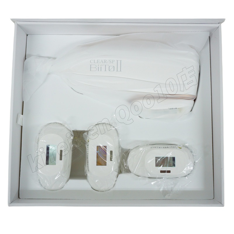 CLEAR/SP BiiTo2 デラックスセット 脱毛器 フィルター4種類 サングラス