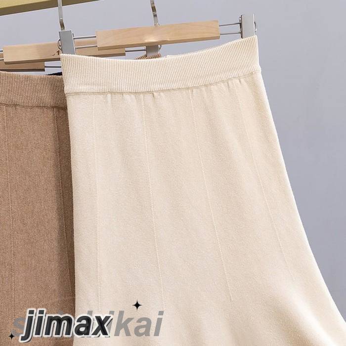 スカート マーメイドスカート レディース 裾フリル ニットスカート ウエストゴム ハイウエスト 無地 きれいめ 細身 プレゼント スカート マーメイドスカート レディース 裾フリル ニットスカート ウエストゴム ハイウエスト 無地 きれいめ 細身 プレゼント