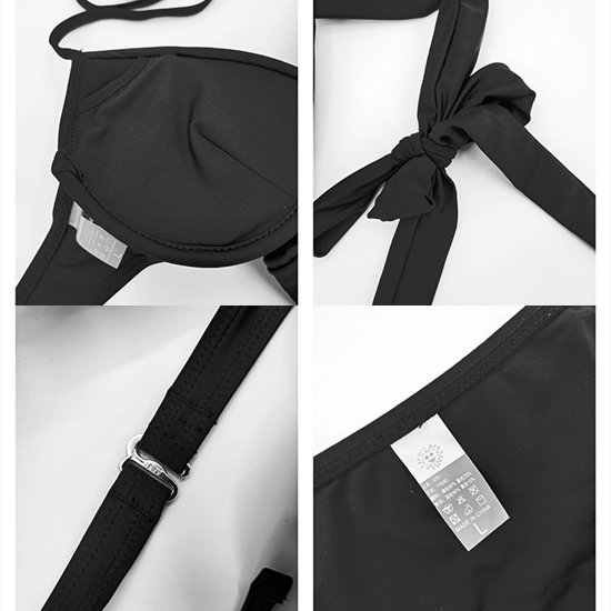 ビキニ3点セット スカートビキニ 水着 レディース スイムウエア ヒモビキニ 三角ビキニ