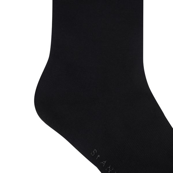 (St Andrews) レディースカラーマッチングストラップロゴミッドカーフソックス