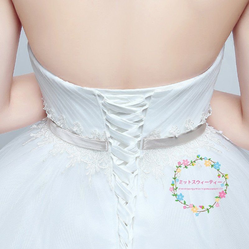 ウェディングドレス エンパイア マタニティ 安い 結婚式 白 花嫁 ウエディング ブライダル ロング