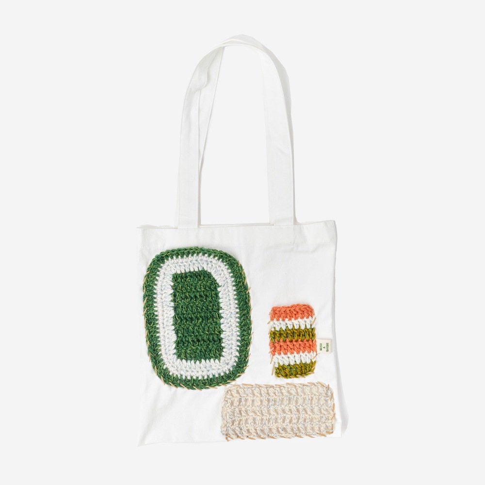【MISU A BARBE】 PATCHED POCKET BAG GARDEN 【MISU A BARBE】 PATCHED POCKET BAG GARDEN