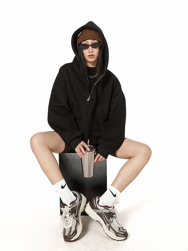 Qoo10] 2025春夏トップス パーカー フード付