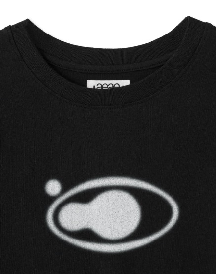 Tシャツ・カットソー AEAE NEW SYMBOL CROP TSHIRTS BLACK aeae】 NEW SYMBOL CROP T-SHIRTS : BLACK Tシャツ・カットソー