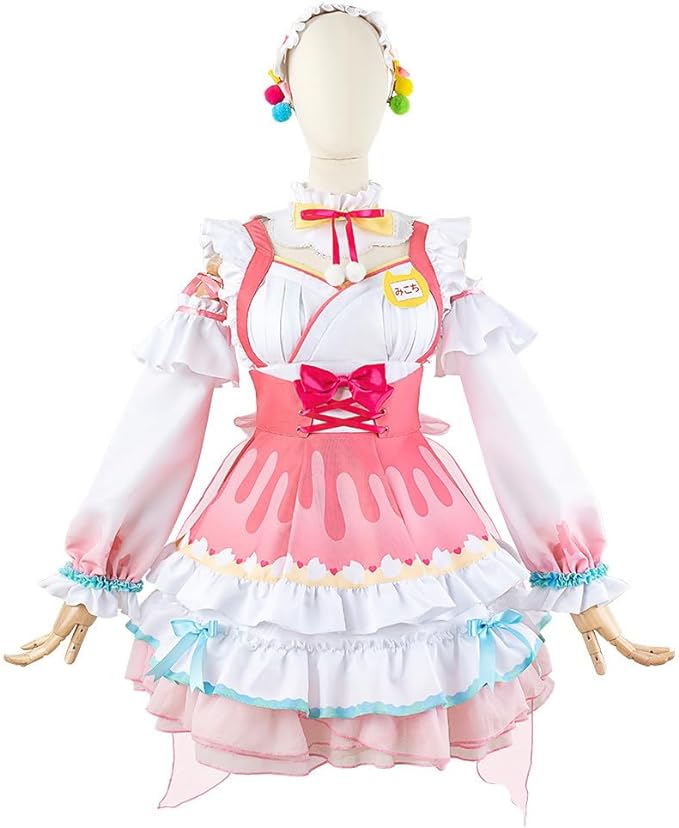 さくらみこ コスプレ 櫻巫女 コスプレ衣装 ウィッグ 靴 追加 可正月衣装 さくらみこ メイド服 お正月衣装 コスプレ 衣装 ハロウィン