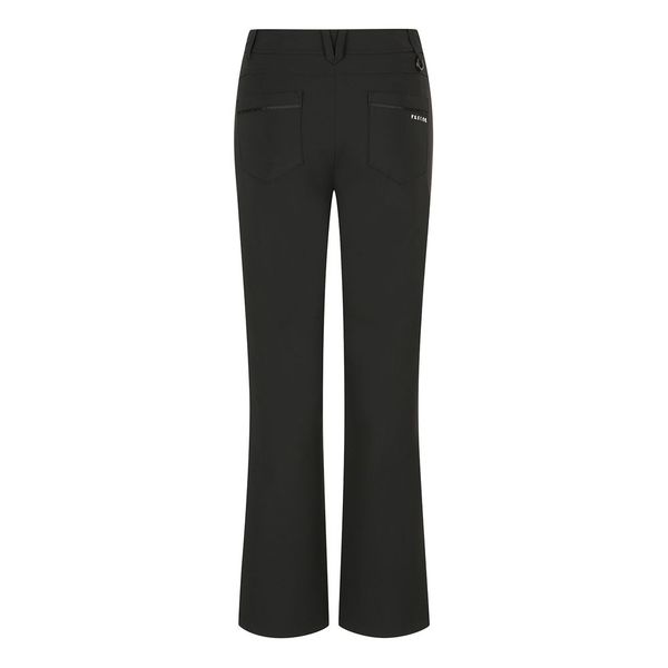 [Phantom] レディースロゴ刺繍切開スリットブーツカットパンツ