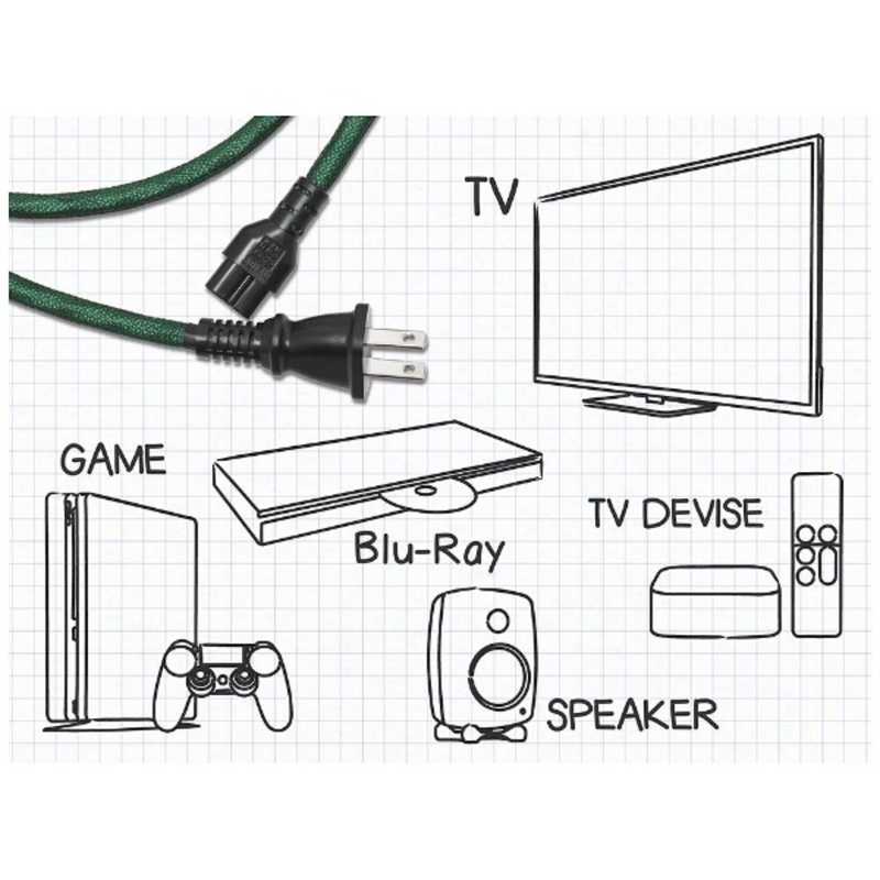 オヤイデ電気 メガネ型プラグ電源ケーブル(1.3m) LI15EMXV213 オヤイデ電気 メガネ型プラグ電源ケーブル(1.3m) LI15EMXV213