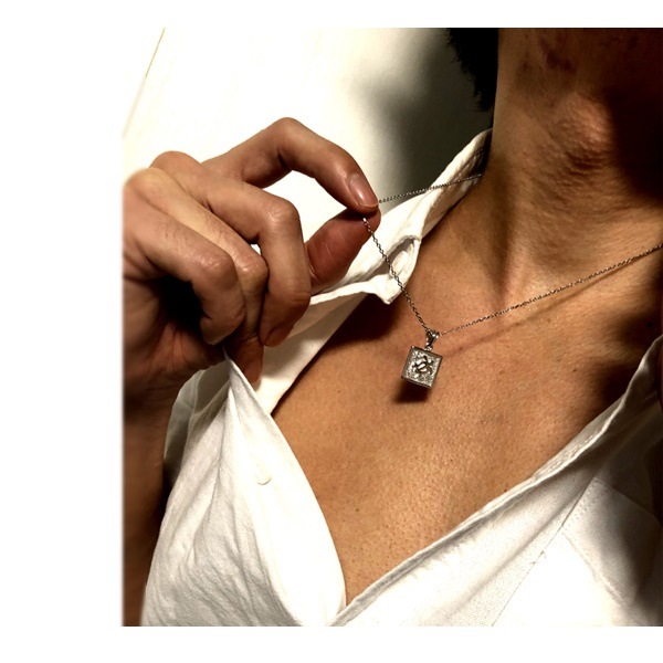 ハワイアンジュエリー リリ エグゼクティブ プラチナ 仕上げ プレートネックレス レディース メンズ ハワイアンジュエリー リリ エグゼクティブ プラチナ 仕上げ プレートネックレス レディース メンズ