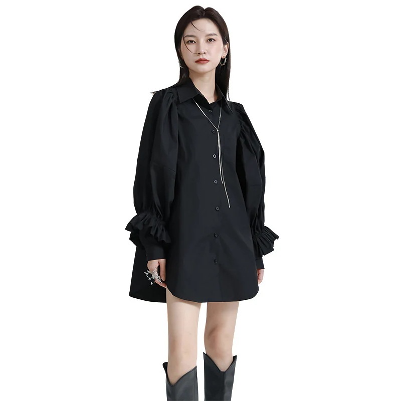 【J.Fashion】 秋 フリル ブラウス 体型カバー 長袖 シャツ レディース おしゃれ 関連商品は店で購入可能 メガ割 【J.Fashion】 秋 フリル ブラウス 体型カバー 長袖 シャツ レディース おしゃれ 関連商品は店で購入可能 メガ割