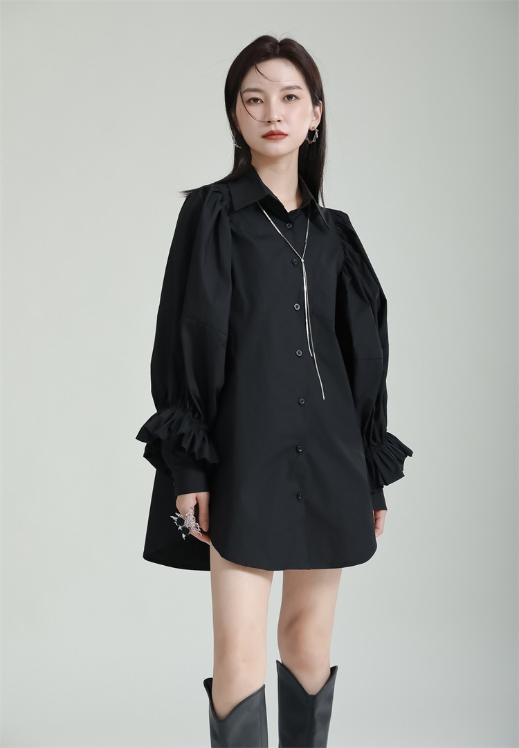 【J.Fashion】 秋 フリル ブラウス 体型カバー 長袖 シャツ レディース おしゃれ 関連商品は店で購入可能 メガ割 【J.Fashion】 秋 フリル ブラウス 体型カバー 長袖 シャツ レディース おしゃれ 関連商品は店で購入可能 メガ割