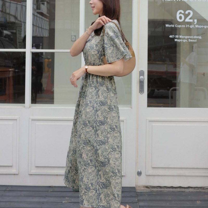 クリック&ファニーバルビットウィング柄ドレス クリック&ファニーバルビットウィング柄ドレス