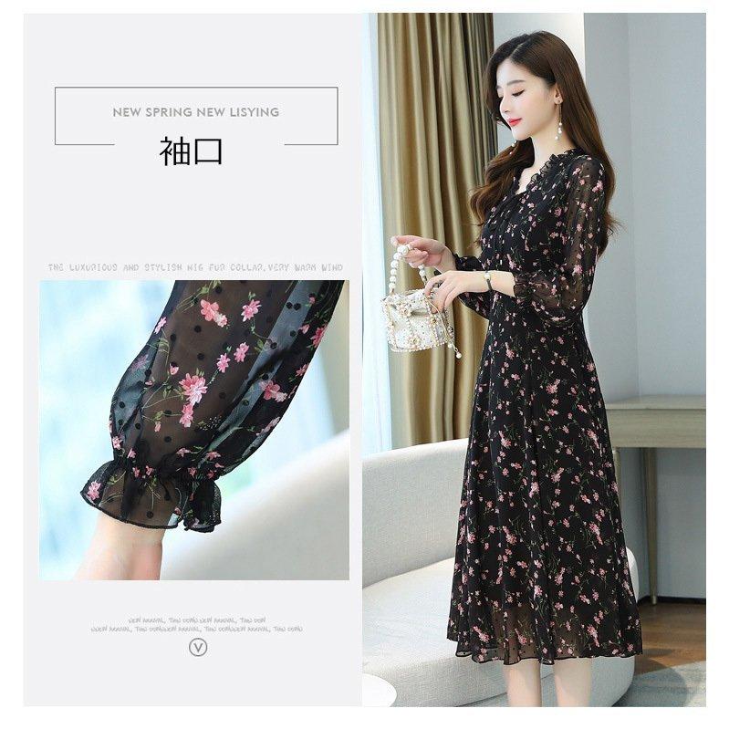 ワンピースレディースきれいめマキシワンピース長袖ワンピース花柄シフォンリボンラインスカートオシャレ大人結婚式ドレス ワンピースレディースきれいめマキシワンピース長袖ワンピース花柄シフォンリボンラインスカートオシャレ大人結婚式ドレス