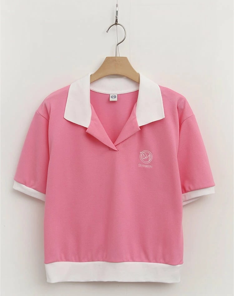 ゴルフ トップス レディース 半袖 襟付き ポロシャツ 綿100% 韓国 春夏 おしゃれ ゴルフウェア バイカラー パステル スポーツウェア オープンカラー 涼感 カジュアル 可愛い 大人 ピンク グ ゴルフ トップス レディース 半袖 襟付き ポロシャツ 綿100% 韓国 春夏 おしゃれ ゴルフウェア バイカラー パステル スポーツウェア オープンカラー 涼感 カジュアル 可愛い 大人 ピンク グ