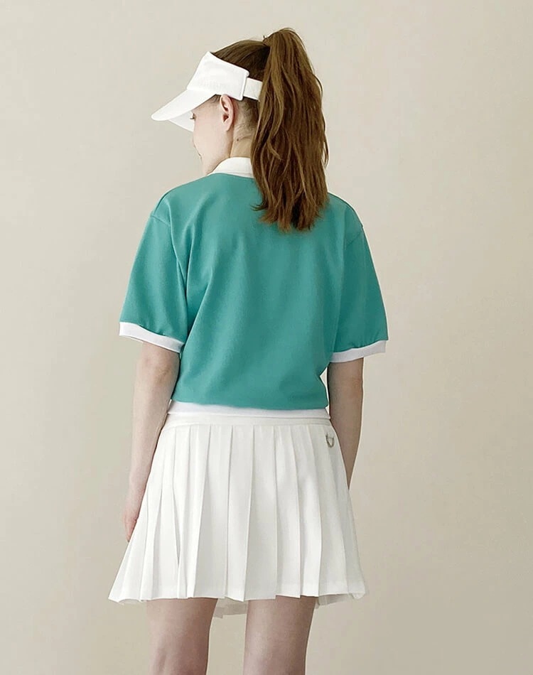 ゴルフ トップス レディース 半袖 襟付き ポロシャツ 綿100% 韓国 春夏 おしゃれ ゴルフウェア バイカラー パステル スポーツウェア オープンカラー 涼感 カジュアル 可愛い 大人 ピンク グ ゴルフ トップス レディース 半袖 襟付き ポロシャツ 綿100% 韓国 春夏 おしゃれ ゴルフウェア バイカラー パステル スポーツウェア オープンカラー 涼感 カジュアル 可愛い 大人 ピンク グ