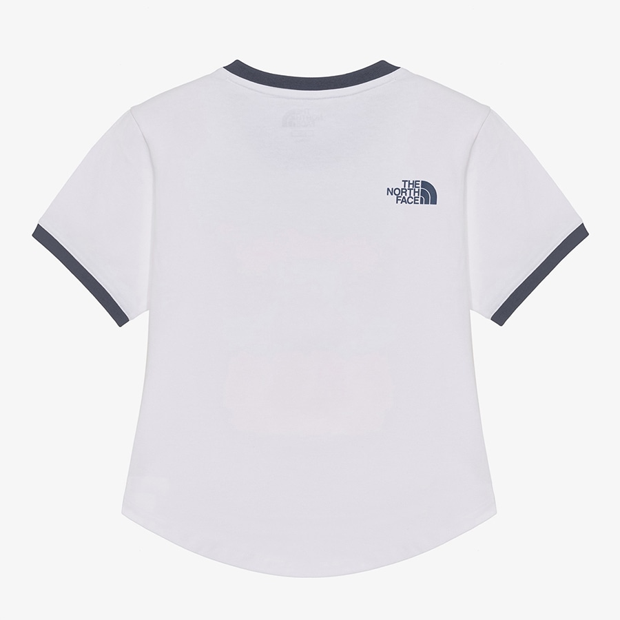 THE NORTH FACEノースフェイス Tシャツ WS HALF DOME S/S R/TEE NT7UR32ショートスリーブ ラウンドネック ティーシャツ 半袖 WHITELABEL レディー