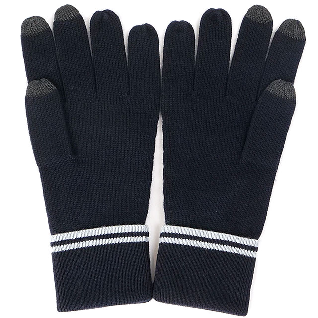 メール便 手袋 ツインティップドメリノウールグローブ [C9151-L51] TWIN TIPPED MERINO WOOL GLOVES 小物 アクセサリー ニットグローブ 防寒 NAVY